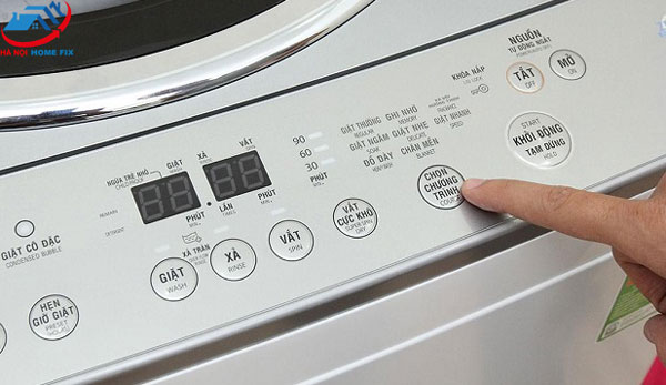 máy giặt Toshiba báo lỗi CP
