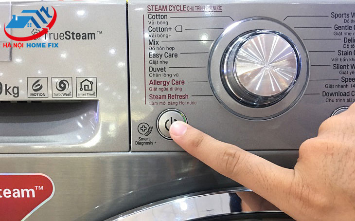 Cách Reset máy giặt LG