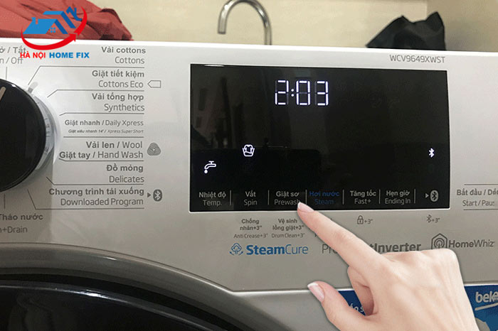 Cách Test lỗi máy giặt Beko