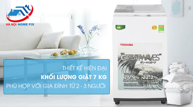 Máy giặt Toshiba 7Kg AW-K800AV(WW)